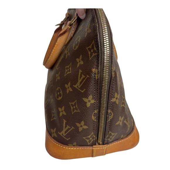 Louis Vuitton Monogram ALMA PM SATCHEL BAG ~💯  Authentic - Picture 4 of 16